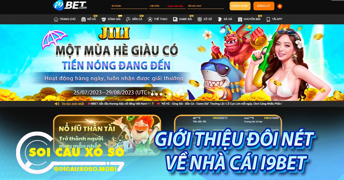 Giới thiệu đôi nét về nhà cái i9bet