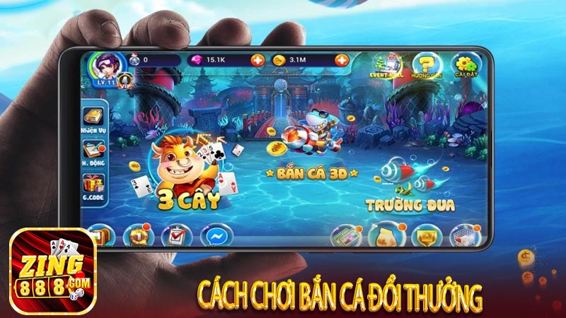 Cách chơi bắn cá đổi thưởng